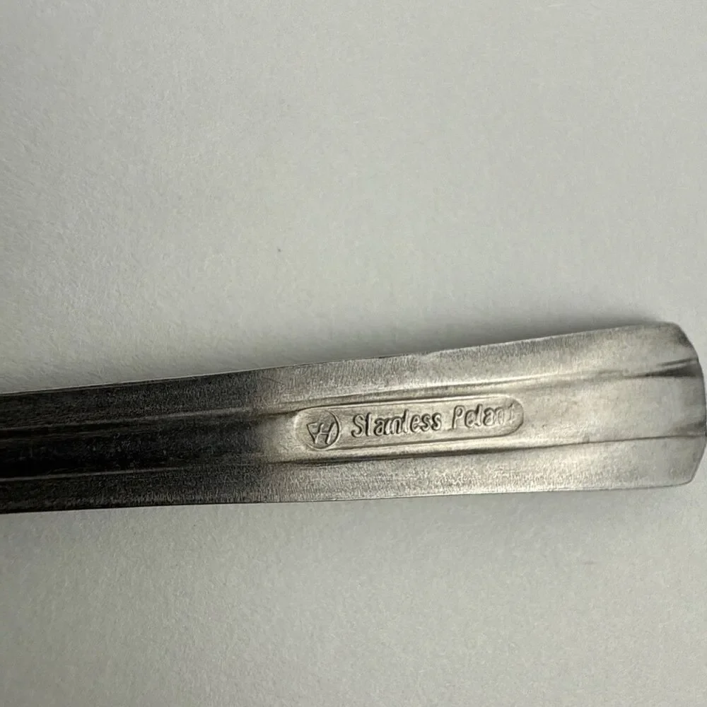 Vintage HEFRA Warsaw Poland Silver Plated Tea Spoons Set Of 5